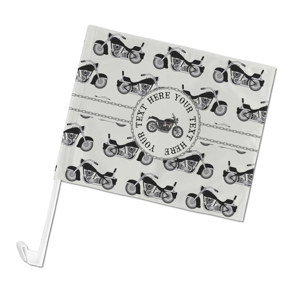 Custom Motorcycle Car Flag - Large (Personalized)