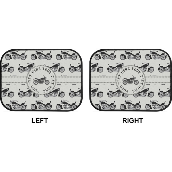 Motorcycle Car Floor Mats (Back Seat) (Approval)