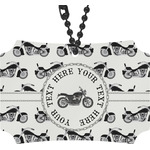 Motorcycle Rear View Mirror Ornament (Personalized)