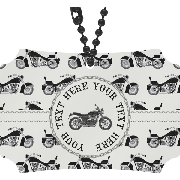 Custom Motorcycle Rear View Mirror Ornament (Personalized)
