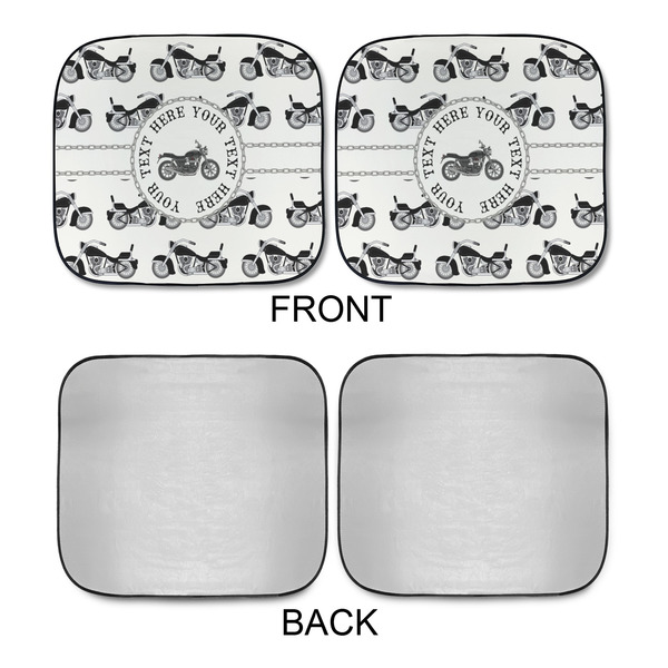 Motorcycle Car Sun Shades - APPROVAL