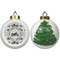 Motorcycle Ceramic Christmas Ornament - X-Mas Tree (APPROVAL)