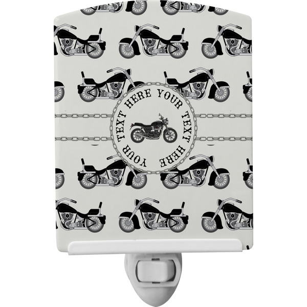 Custom Motorcycle Ceramic Night Light (Personalized)