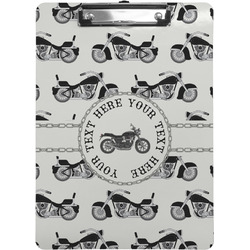 Motorcycle Clipboard (Letter Size) (Personalized)