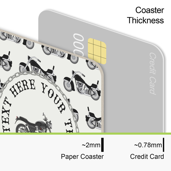 Motorcycle Coaster Thickness