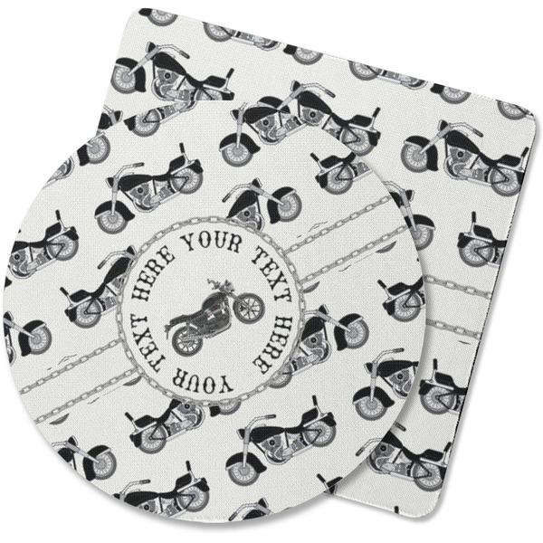 Custom Motorcycle Rubber Backed Coaster (Personalized)