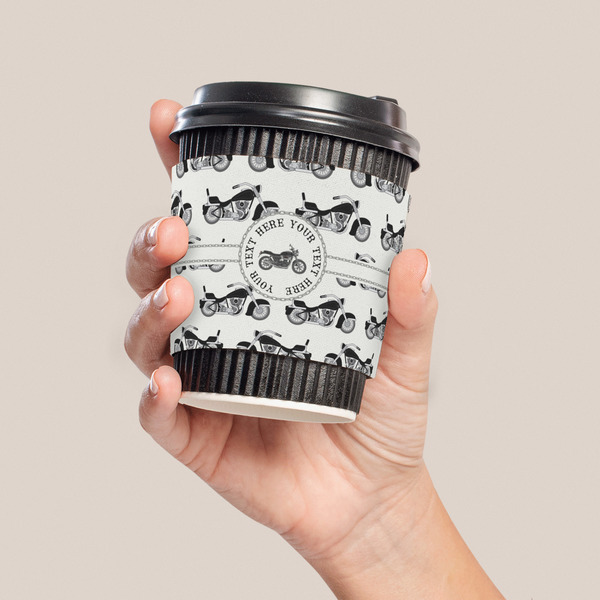 Motorcycle Coffee Cup Sleeve - LIFESTYLE