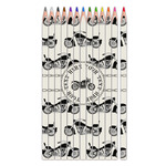 Motorcycle Colored Pencils (Personalized)
