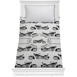 Motorcycle Comforter - Twin (Personalized)