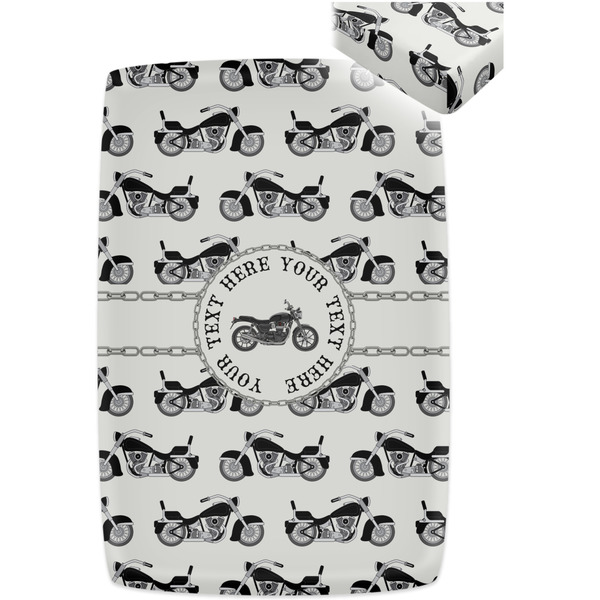 Motorcycle Crib Fitted Sheet - Apvl