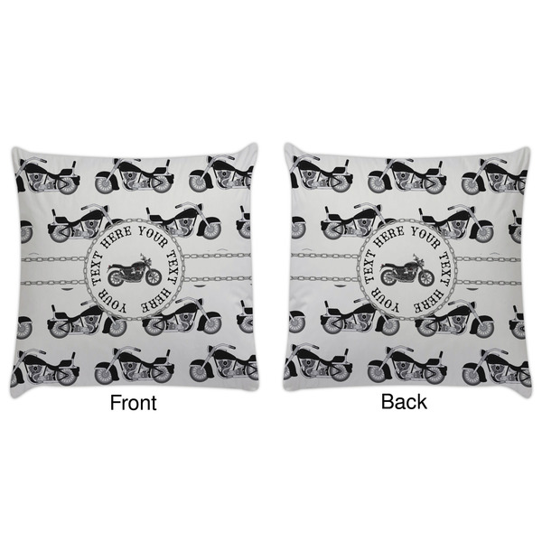 Motorcycle Decorative Pillow Case - Approval