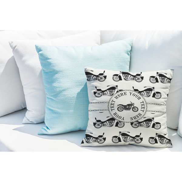 Motorcycle Decorative Pillow Case - LIFESTYLE 2