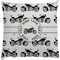 Motorcycle Decorative Pillow Case (Personalized)
