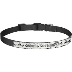Motorcycle Dog Collar - Large (Personalized)