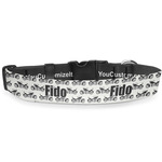 Motorcycle Deluxe Dog Collar - Toy (6" to 8.5") (Personalized)