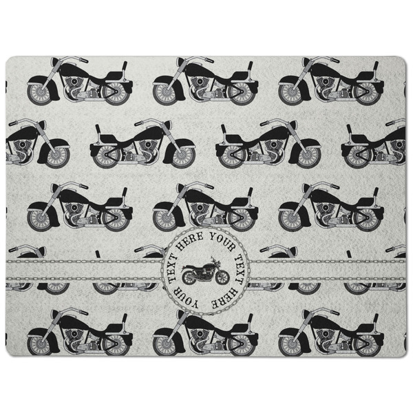 Motorcycle Dog Food Mat - Medium without bowls
