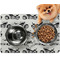 Motorcycle Dog Food Mat - Small w/ Name or Text