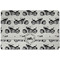 Motorcycle Dog Food Mat w/ Name or Text