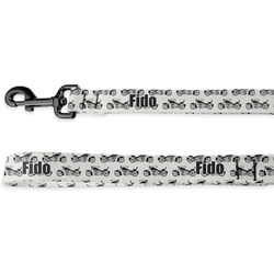 Motorcycle Deluxe Dog Leash - 4 ft (Personalized)