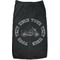 Motorcycle Black Pet Shirt (Personalized)