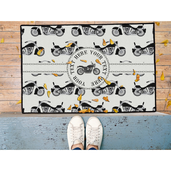 Motorcycle Door Mat - LIFESTYLE (Med)