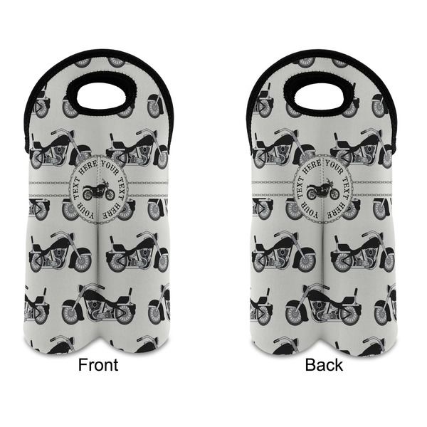 Motorcycle Double Wine Tote - APPROVAL (new)