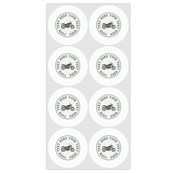 Motorcycle Drink Topper - Medium - Set of 12