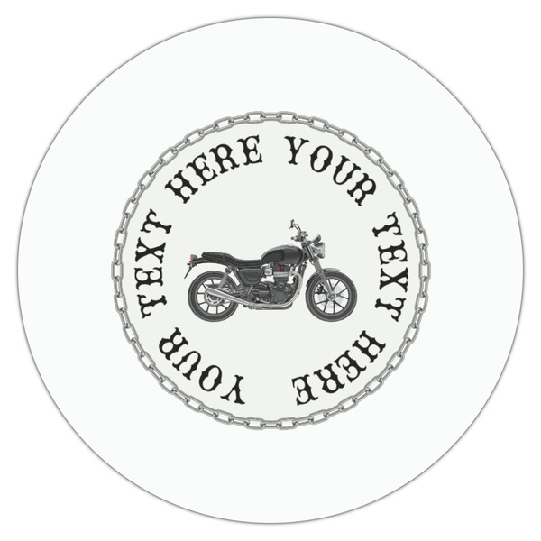 Motorcycle Drink Topper - Medium - Single