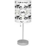 Motorcycle Lamp with Drum Shade (Personalized)