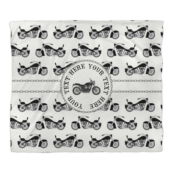 Motorcycle Duvet Cover - King - Front