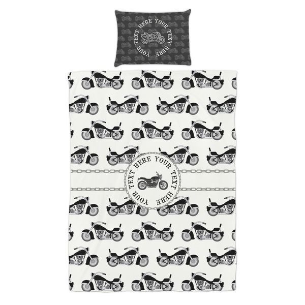Motorcycle Duvet Cover Set - Twin - Alt Approval