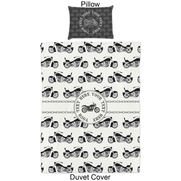 Motorcycle Duvet Cover Set - Twin - Approval