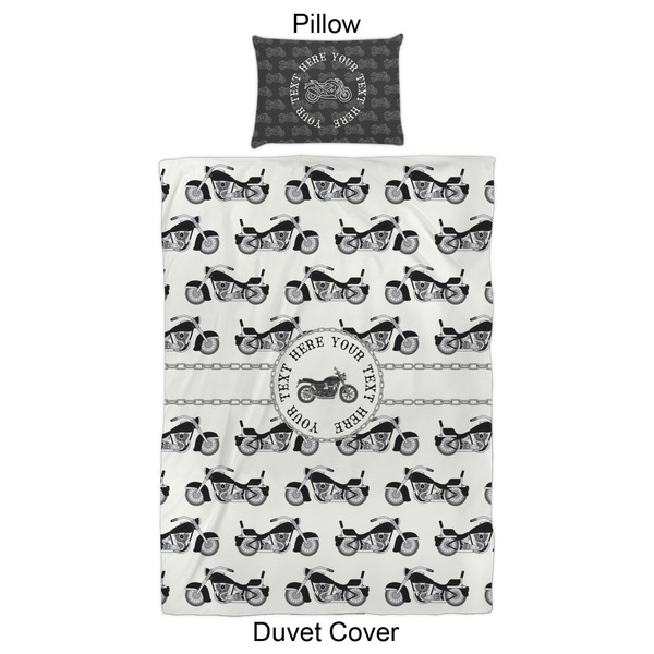 Motorcycle Duvet Cover Set - Twin XL - Approval