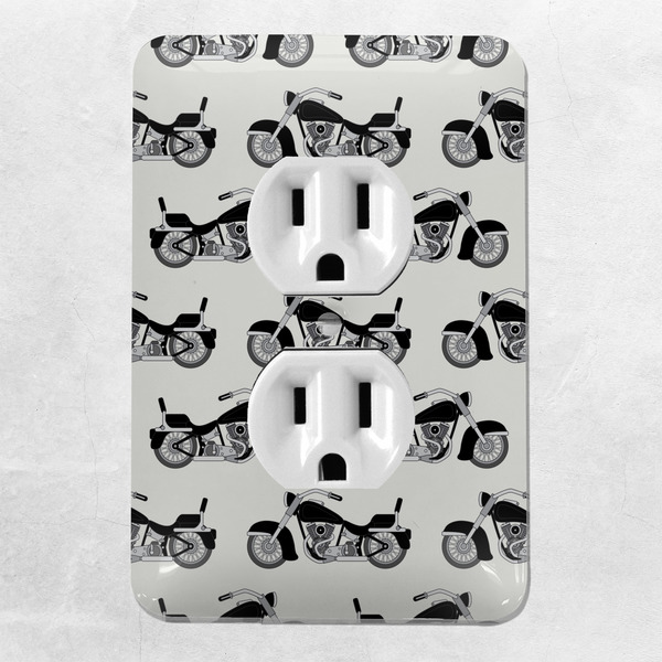 Motorcycle Electric Outlet Plate - LIFESTYLE
