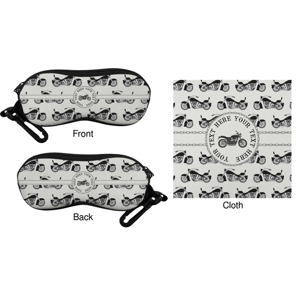 Motorcycle Eyeglass Case & Cloth (Approval)