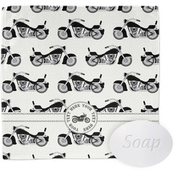 Motorcycle Washcloth (Personalized)