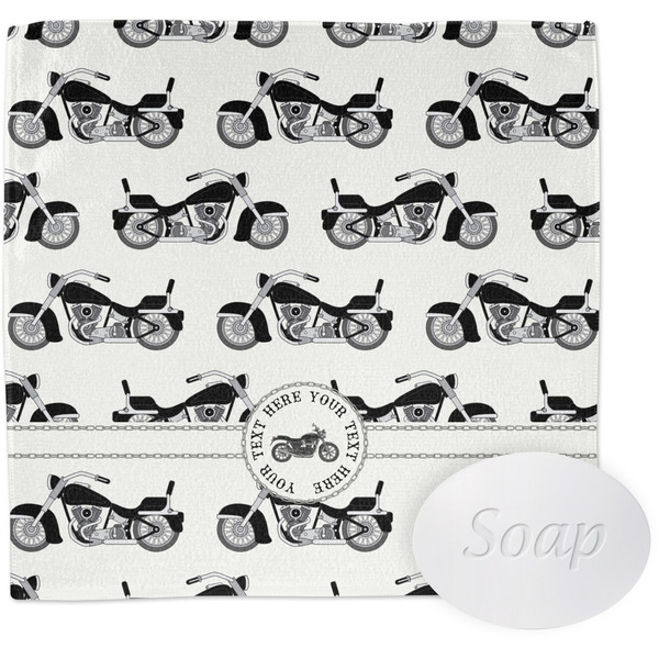 Custom Motorcycle Washcloth (Personalized)