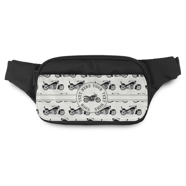 Custom Motorcycle Fanny Pack - Modern Style (Personalized)