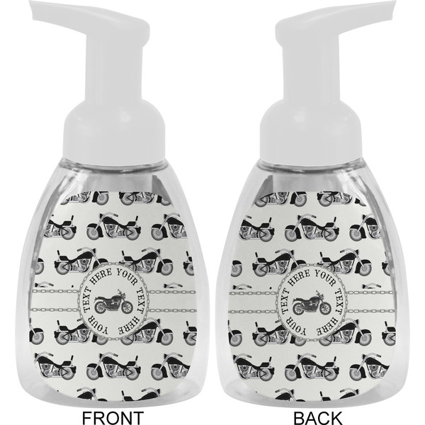 Motorcycle Foam Soap Bottle Approval - White