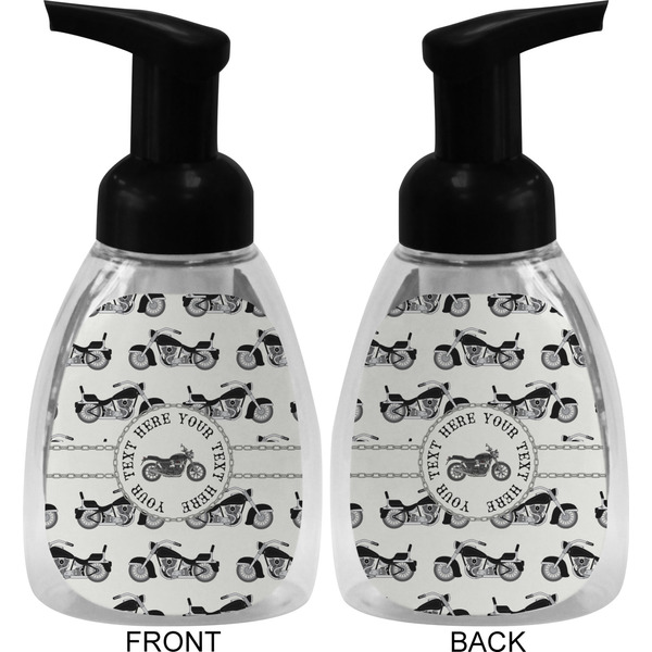 Motorcycle Foam Soap Bottle (Front & Back)