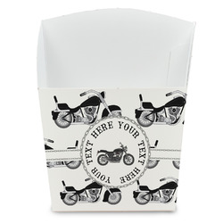 Motorcycle French Fry Favor Boxes (Personalized)