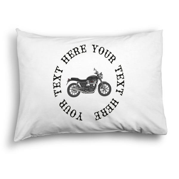 Custom Motorcycle Pillow Case - Standard - Graphic (Personalized)