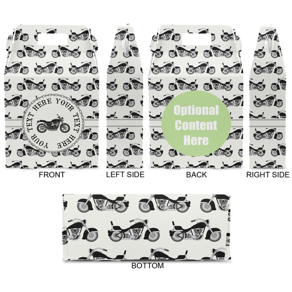 Motorcycle Gable Favor Box - Approval