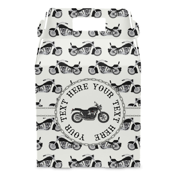 Motorcycle Gable Favor Box - Front
