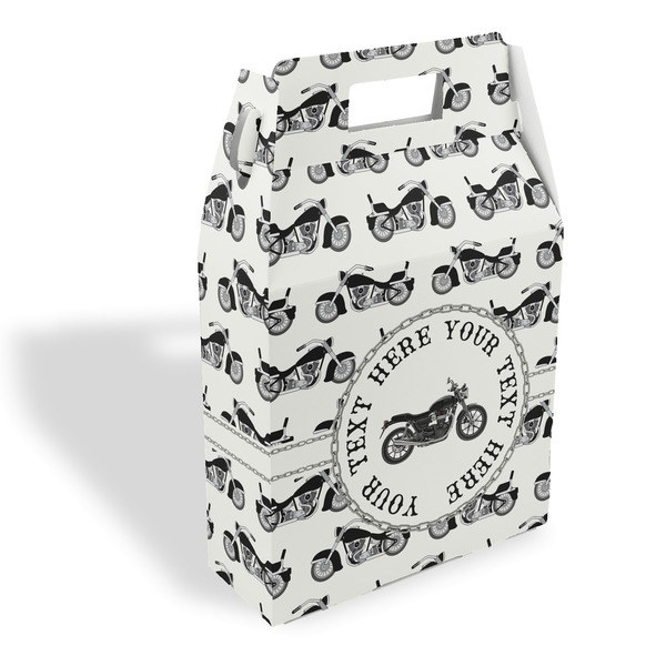 Custom Motorcycle Gable Favor Box (Personalized)