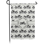 Motorcycle Garden Flag (Personalized)