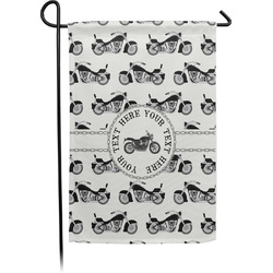 Motorcycle Garden Flag (Personalized)