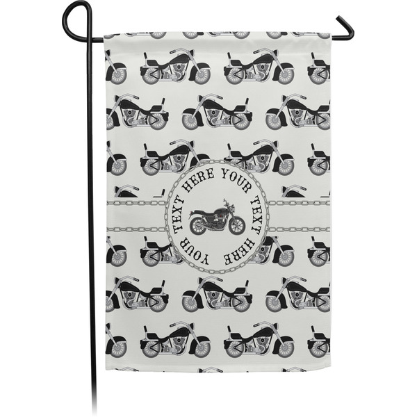 Custom Motorcycle Garden Flag (Personalized)