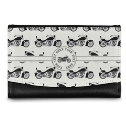 Motorcycle Genuine Leather Women's Wallet - Small (Personalized)