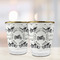 Motorcycle Glass Shot Glass - with gold rim - LIFESTYLE